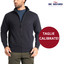 Giacca felpa Uomo zip Invernale collo alto in cotone felpato 9030 BE BOARD