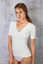 Maglia Donna mezza manica,Inserti in Macramè,Lana e Cotone 727 ESSE SPERONI