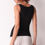 Cotonella Canotta donna in modal e cashmere spalla larga GD277