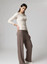 Pantalone morbido in maglia a coste 4873 JADEA