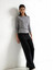 Pantalone morbido in maglia a coste 4873 JADEA