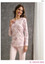 Pigiama donna invernale in caldo cotone lungo GP6129 IL GRANCHIO