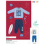 Pigiama neonato in cotone felpato DY32P3449 STITCH SABOR
