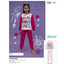 Pigiama bambina in cotone felpato DY50A3555 STITCH SABOR