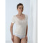 Emmebivi Maglia Donna Mezza Manica in Lana Seta con Ricamo in Pizzo  93063
