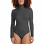 Bellissima Body Donna a Lupetto manica lunga in microfibra elasticizzata 095 