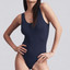 Bellissima Body donna spalla stretta in microfibra elasticizzata 089