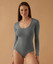Jadea Body Donna scollo lollo a maniche lunghe 4154