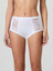 6 Slip Culotta Donna in Cotone Elasticizzato con inserti in Pizzo Jadea 534