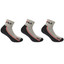 Fila (3 paia) Calze Fitness Corte in Cotone Unisex  F9806