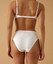 6 Pezzi Slip Donna Jadea 529 in Cotone con bordi in Pizzo