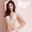 LOVE AND BRA Reggiseno push-up in pizzo con coppe graduate e ferretto MARGOT