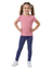 LOTTO Leggings bambina in cotone elasticizzato LA1200-LA1400