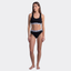 ICON IWU02 Slip Donna brasiliano in cotone bielastico con elastico esterno