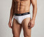ICON (3 pezzi) Slip Uomo in cotone bielastico con elastico esterno logato  IMU04