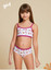JADEA Coordinato Bambina Brassiere + Slip in Cotone Elasticizzato 853