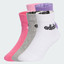 ADIDAS (5 paia) Calzini bambino/a in cotone con bordo a coste lunghezza caviglia Linear Kids