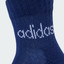 ADIDAS (5 paia) Calzini bambino/a in cotone con bordo a coste lunghezza caviglia Linear Kids