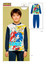 SONIC Pigiama bambino manica lunga in cotone interlock SC40G4908
