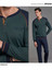ENRICO COVERI Pigiama uomo invernale in cotone interlock collo serafino EP2234