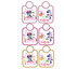 Ellepi (6 Pezzi) Bavaglini Neonata Disney Plastificati in Cotone WD9550 Offerta Multipack