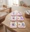Ellepi (6 Pezzi) Bavaglini Neonata Disney Plastificati in Cotone WD9550 Offerta Multipack