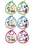Ellepi (6 Pezzi) Bavaglini Neonato Disney Plastificati in Cotone WD9555 Offerta Multipack