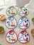 Ellepi (6 Pezzi) Bavaglini Neonato Disney Plastificati in Cotone WD9555 Offerta Multipack