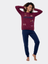 LOTTO Pigiama Donna in Cotone Interlock Manica Lunga LP6123