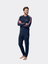 LOTTO Pigiama Uomo in Cotone Interlock Manica Lunga LP2142