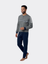 LOTTO Pigiama Uomo in Cotone Interlock Manica Lunga LP2151