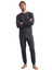 ICON Pigiama uomo in caldo cotone serafino art. IMBOX03