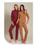 Jadea Pigiama Donna Invernale Lungo in Misto Cotone 5294