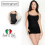 Canotta Donna Spalla Stretta Nottingham VS4311W con Inserti in Pizzo in Cotone