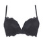 LORMAR Reggiseno Donna  Push Up Senza Ferretto in Pizzo Coppa B Desiderio Pizzo