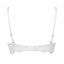 LORMAR Deluxe Reggiseno Donna in Pizzo con Ferretto fascia a Balconcino (Coppa B)