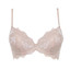 Reggiseno Donna Lormar Prestig Push up Balconcino in Pizzo con Ferretto- Coppa B