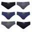 Navigare 574 (6 pezzi) Slip Uomo in Cotone Elasticizzato con Elastico Interno - Offerta Multipack