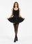 6 Paia Collant Autoreggente Donna Bellissima Basic 10 den con Balza in Pizzo