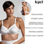 Lepel Delia Reggiseno Senza Ferretto in Pizzo