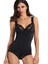 Body Sielei 978 Con Ferretto in Microfibra stretch Inserti in Pizzo Coppa C - D