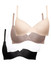 SIèLEI  Reggiseno Coppe Imbottite e ferretto Invisibile in Microfibra Coppa B Art. 1328