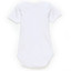 3 Body Neonato Neonata Liabel 05832B T407 Mezza Manica in Cotone Bianco e Fantasia