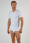 3 Pezzi Maglia Uomo Liabel 02828 53 Mezza Manica Scollo a V in Caldo Cotone