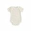 3 Body Neonato Neonata Liabel 02828C Mezza Manica Bianco e Fantasia in Interlock