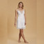 Sottoveste Donna Andra 570 Spalline Sottili e Dettagli in Pizzo