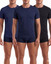 Navigare 516 (pacco da 3) Maglia Uomo Girocollo Mezza Manica Cotone - Offerta Multipack