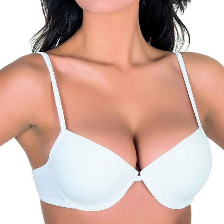 Aris 1800 Reggiseno Donna Imbottito in Microfibra con Ferretto (Coppa B)