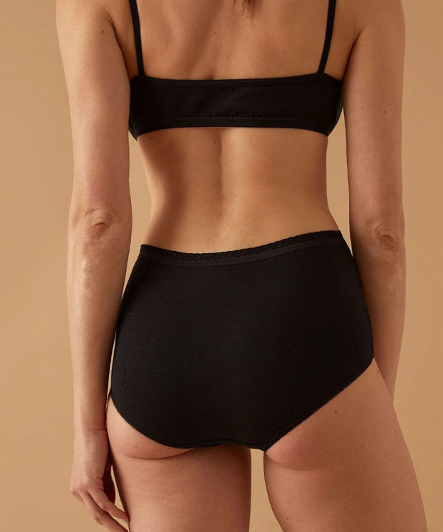 6 Pezzi Culotte Donna Jadea 524 in Cotone Modal con Inserti in Pizzo