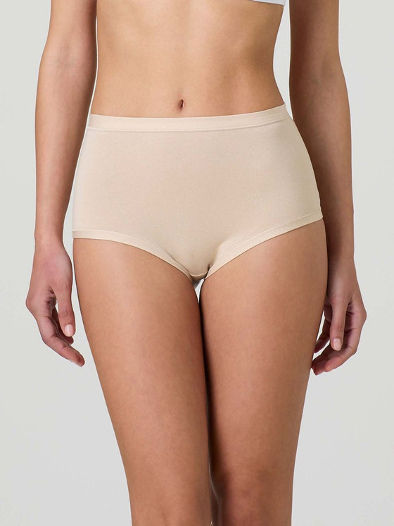 JADEA (6 Pezzi) Slip Culotte Donna Vita Alta in Cotone Modal 787